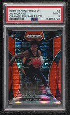 2019-20 Panini Prizm Draft Picks Orange Pulsar 2/20 Ja Morant #2 PSA 9 MINT 07i7