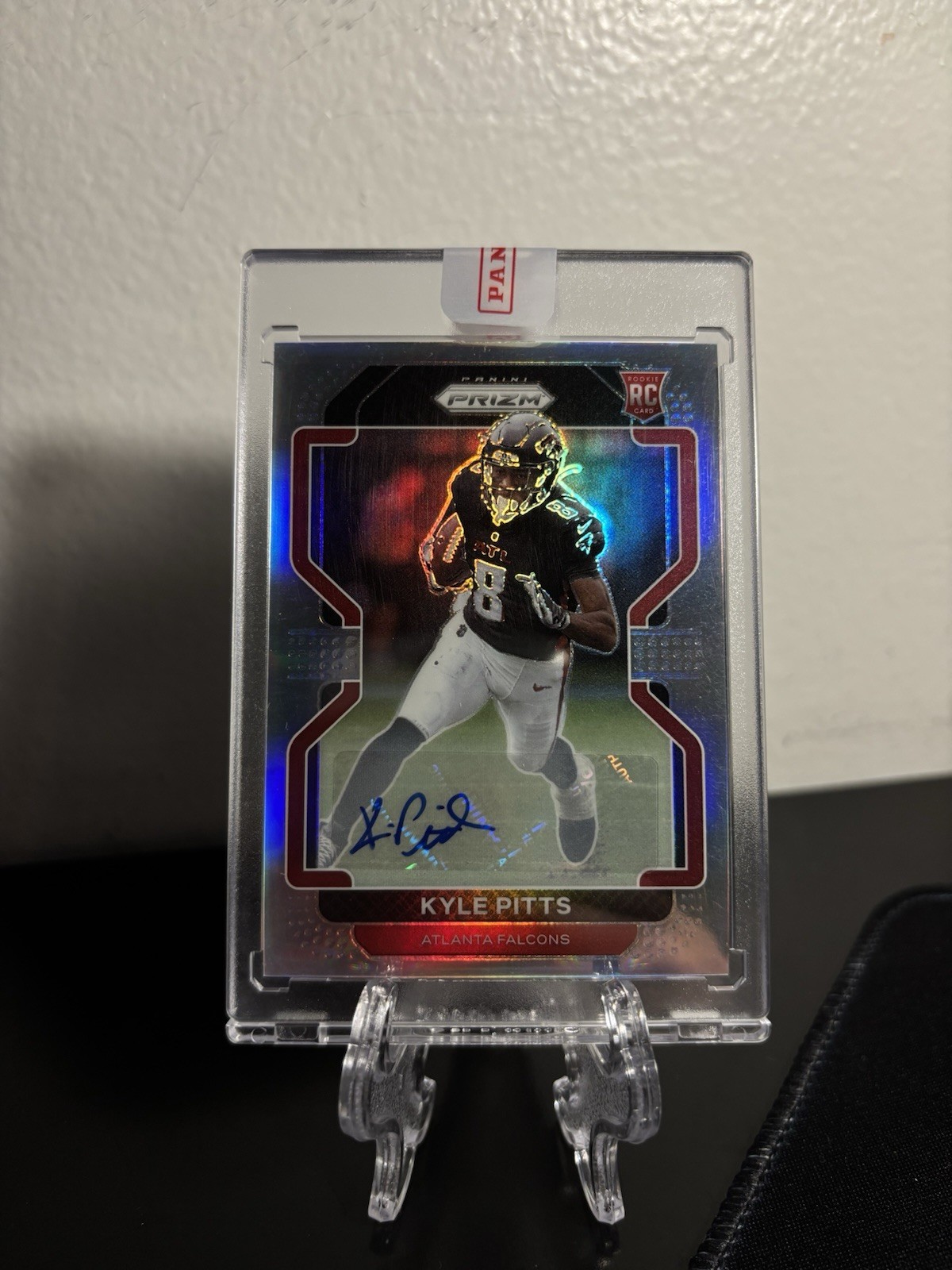 2021 Panini Prizm - Rookie Kyle Pitts #341 Silver Prizm Autographs (AU, RC)