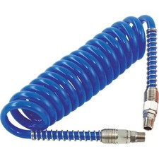 3/8" Air Hose Coil 25ft 7.5m PU 12 x 8mm Compressor Air Compressed Air Blow Hose