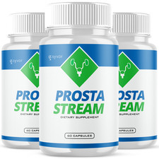 (3 Pack) Prosta Stream Advanced Prostate & Bladder Support ProstaStream 180 Caps