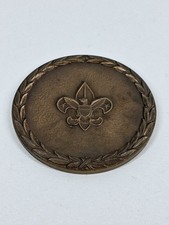 1963 Vintage Boy Scouts America, Eagle Scout Paperweight Crest Coin Award 3"