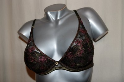 AUBADE gepolsterter Push Up BH SOUND OF HEART 4CN81 dark garden 75A 75 A NEU
