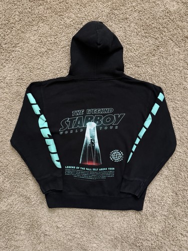 The Weekend Starboy World Tour Size Small Fall 2017 Hoodie