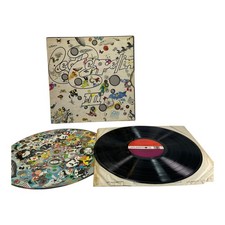 Led Zeppelin III LP UK Plum Orange Atlantic 2301-002 A5/B7 GHC Porky