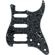 Fender Modern Pickguard Strat HSS Black Pearl...