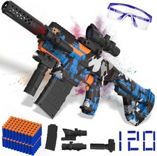 Automatic Toy Foam Blaster Sniper with Scope, Electric Toy Gun Dart Blaster with