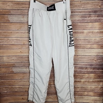 Everlast Forever 21 Plus White Black High Rise CoLlab Track Pants