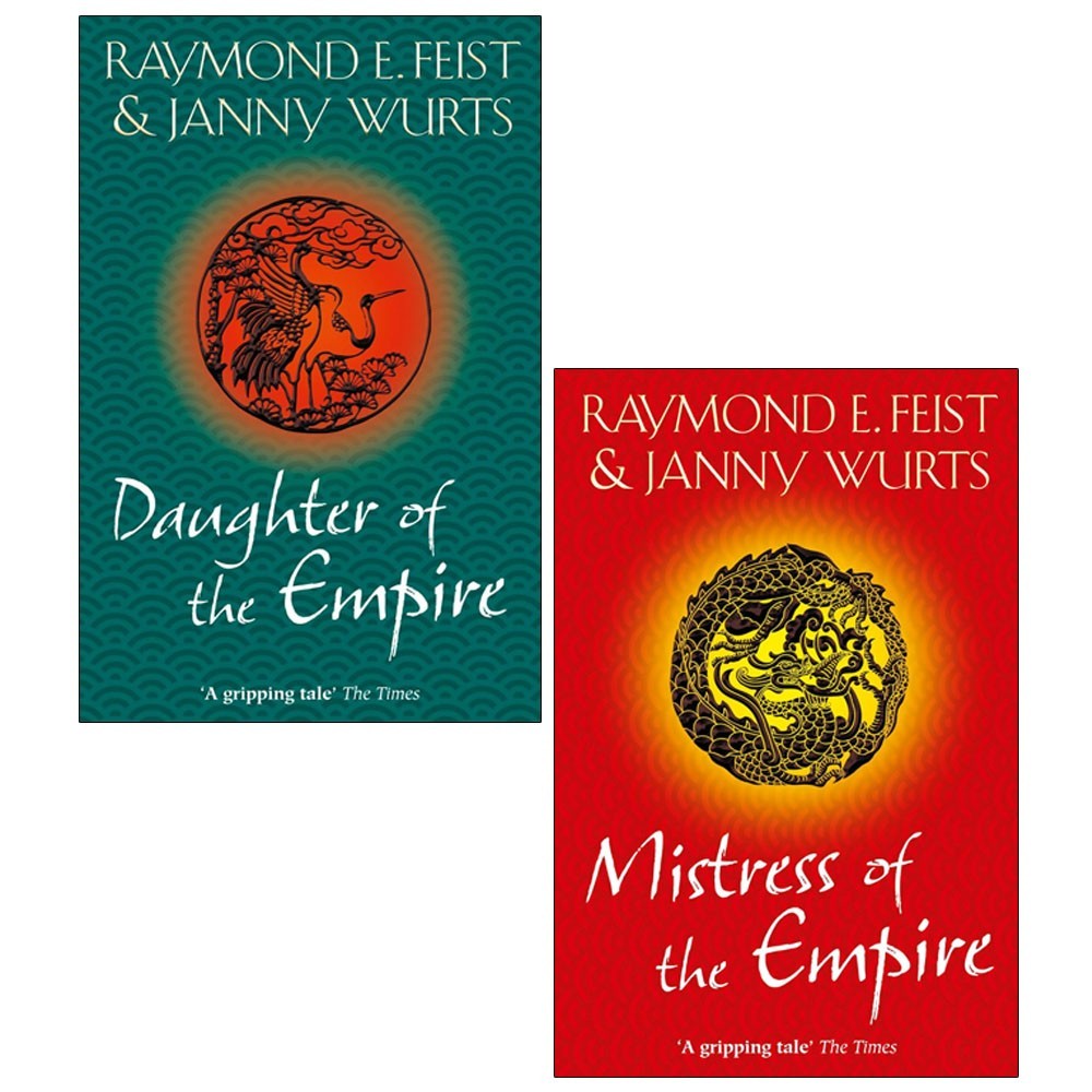 Raymond E. Feist Collection 2 Books Set Daughter of  Empire,Mistress of the Empi