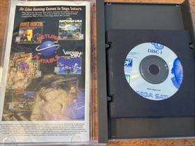 Enemy Zero (Sega Saturn, 1996) 3 Discs in Case w Manual, No Art (Missing 1 Disc)