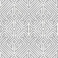 Fine Decor FD26854 Middleton Geometrisch Maze SchlüSsel Tapete Medium Grau