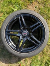 18" 5x120 Borbet XR Gloss Black - 4 Wheels