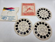 Vtg. View-Master Rudolph the Red Nosed Reindeer, 3 Reels, 1 Booklet, 1950