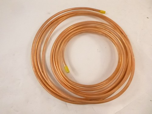 30' Dehydrated Copper Refrigerant Coil Tubing 3/8"Width