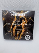 PBUUCOVER Men Nipple Covers Anti-Chafing 100 PCS Running Gym Sports Beige