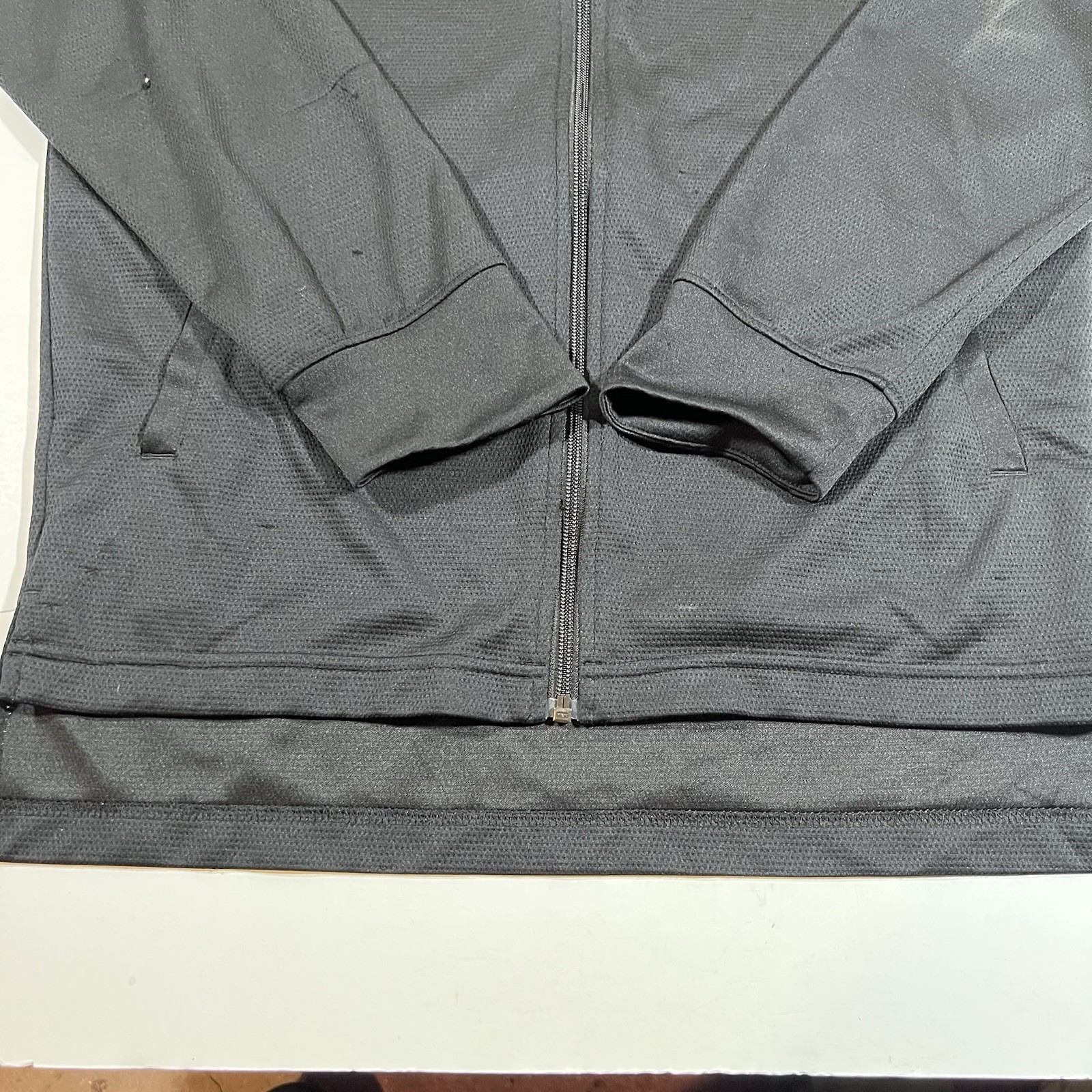 Chicago Sky Nike Dri Fit Full Zip Black Warm Up Jacket Size Small Tall WNBA thumbnail 2