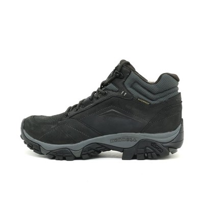 Merrell Herren J91815 Stiefeletten Schwarz Leder Vibram Wanderschuhe EU 41.5