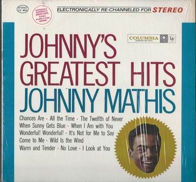 JOHNNY MATHIS - Greatest Hits (1967) - 12'' Vinyl Record LP -