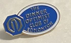 The Dinner Optimist Club Of Edmonton Alberta CANADA  Lapel Hat Tie  Pin