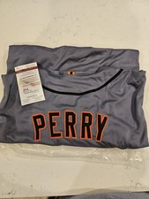 GAYLORD PERRY AUTOGRAPHED JERSEY SAN FRANCISCO GIANTS 