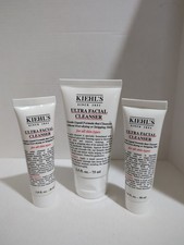 Kiehl's Ultra Facial Cleanser for All Skin Types, Two 1 fl oz and One 2.5 oz NEW