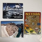 3 Souvenir Magnets Nevada Grand Canyon Skywalk National Park Hoover Dam  — photo 1