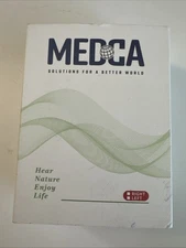 Medca mz-21 premium digital hearing amplifier 910 Pair Red Blue