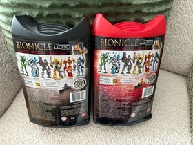 LEGO Bionicle Glatorian Legends 8984 Stronius + 8985 Ackar NEW & original packaging