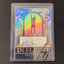 🐙ZG 2025-26 PANINI SELECT EUROLEAGUE SILVER IN FLIGHT AUTO EVAN FOURNIER /75