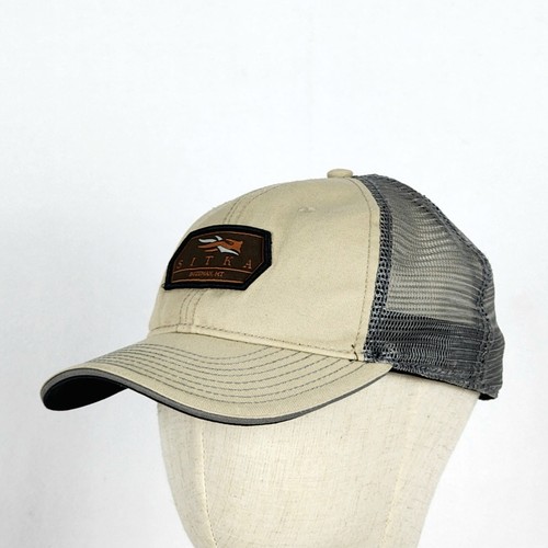 Sitka Bozeman MT Patch hellbraun mit grauem Mesh 6-Panel Snapback Mütze - Bild 9 von 13