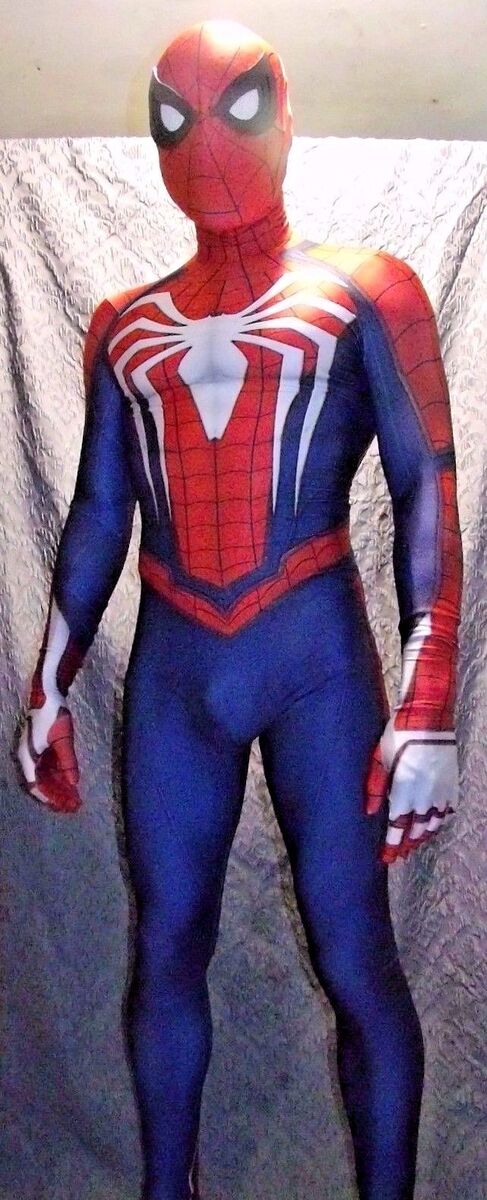 PS4 Spiderman Costume Insomniac Games Version Spider-Man Cosplay Suit