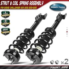 2x Front Complete Strut & Coil Spring Assembly for Dodge Challenger 2011-2023