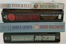 LOT of 4 - Simple Genius, The Pelican Brief, Evan & Elle, Portrait of a Killer