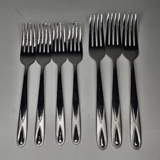 Oneida Gleason Stainless Flatware Lot 7 Forks