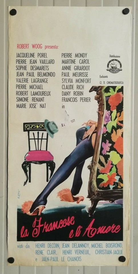 Locandina di La francese e l'amore (1960)