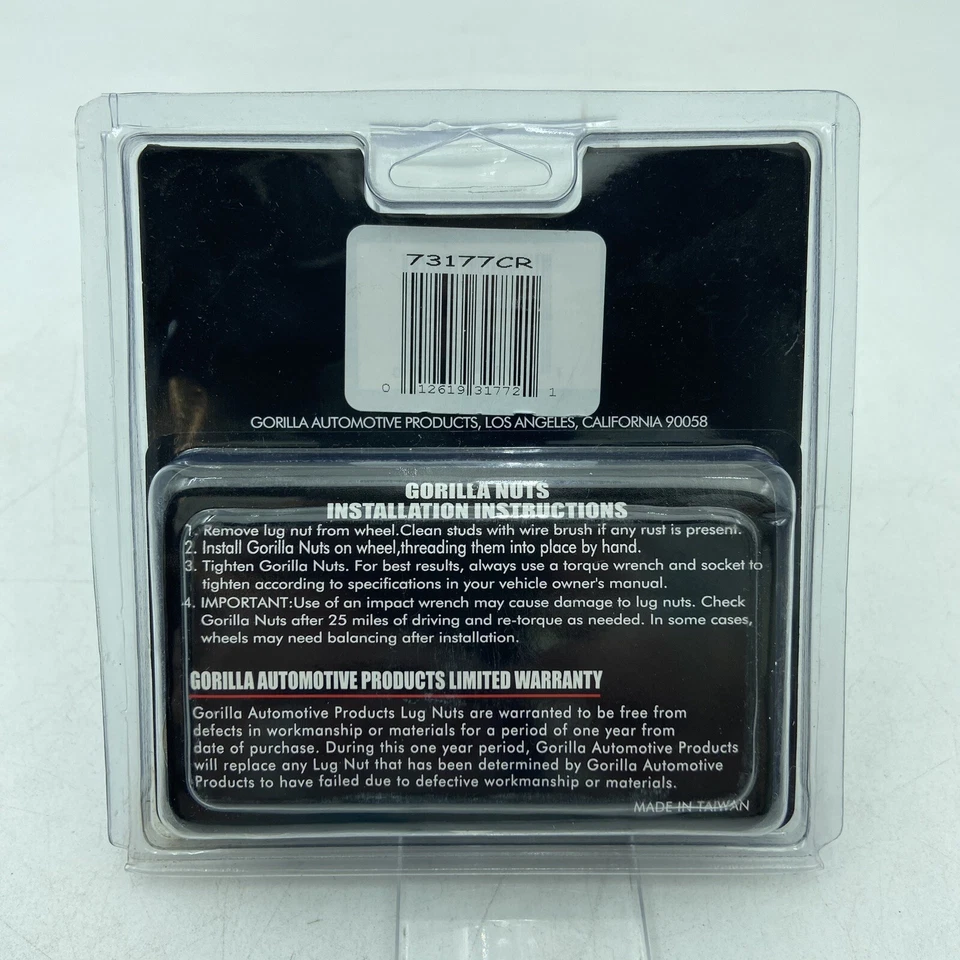 Tuercas Gorilla Automotive 73177 CR (tamaño de rosca de 7/16") Cragar Mag Foto 4 de 4