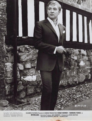 Oskar Werner in Interlude (1968)   Vintage Hollywood Photo M 379
