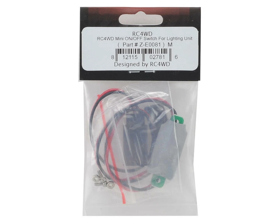 RC4WD Lighting Unit Mini ON/OFF Switch [RC4ZE0081] - Image 2 of 2
