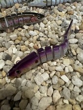 Fishing Lure 8 Segment Bass Swimbait Tackle Hook Lure Crank Bait Swim Bait