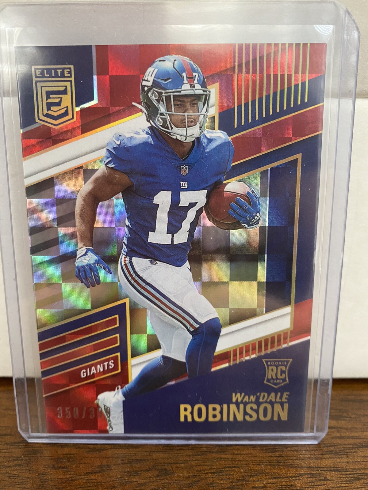 Wan'Dale Robinson 2022 Donruss Elite Red Parallel#153 - New York Giants /399  RC