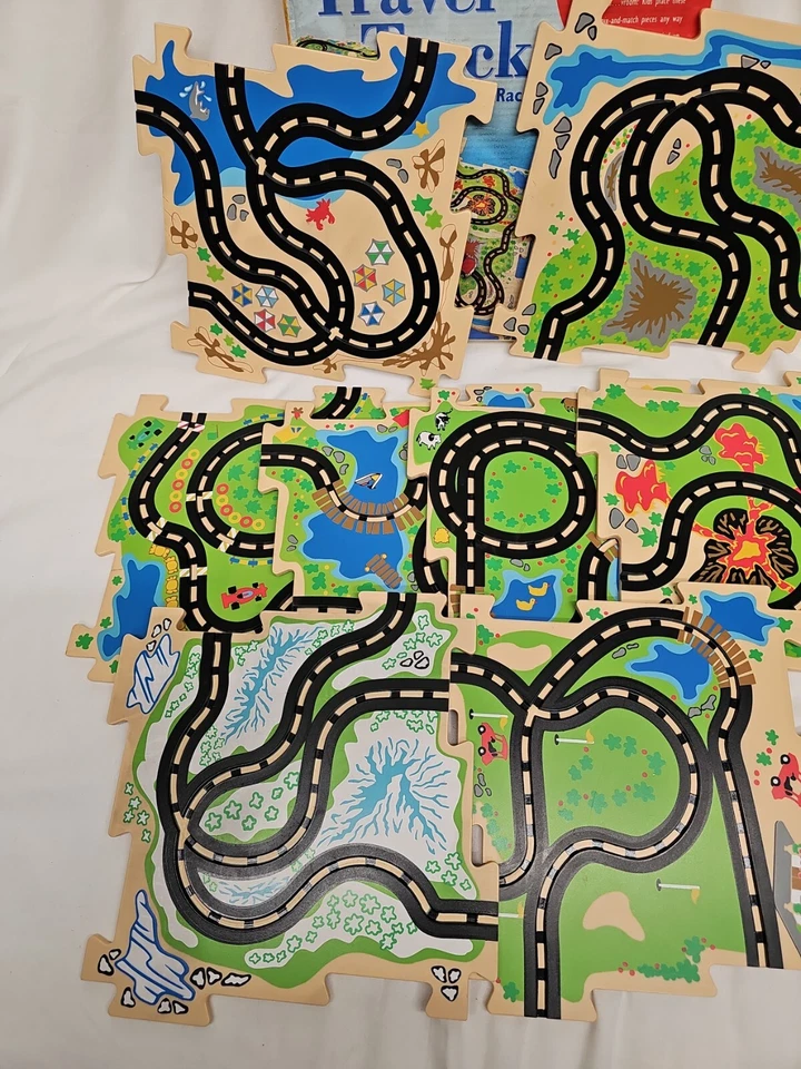 Discovery Toys Travel Tracks Adventure Raceway, 8 pistas, sin caja Foto 4 de 4