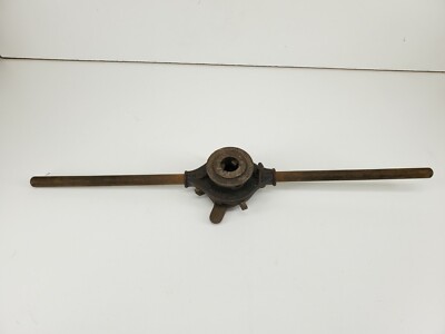 Vintage Beaverette No 6 Pipe Threading Head - With Handle - The Borden Company