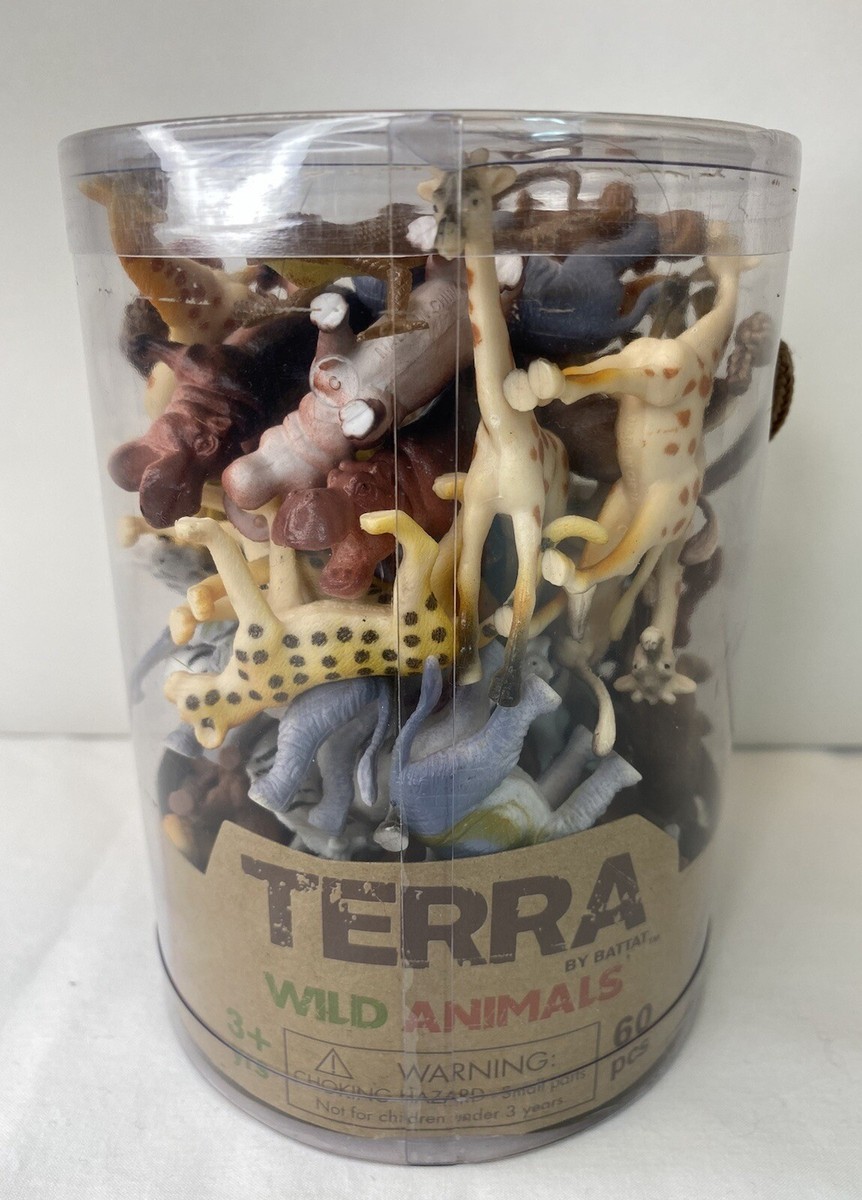 Terra by Battat– Wild Animals –Assorted Miniature Wild Animal Toys