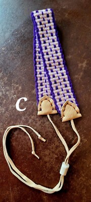 Inkle Loom Woven Hat Band