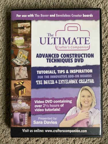 The Ultimate Crafters Companion Sara Davies DVD Free Shipping - Picture 1 of 4