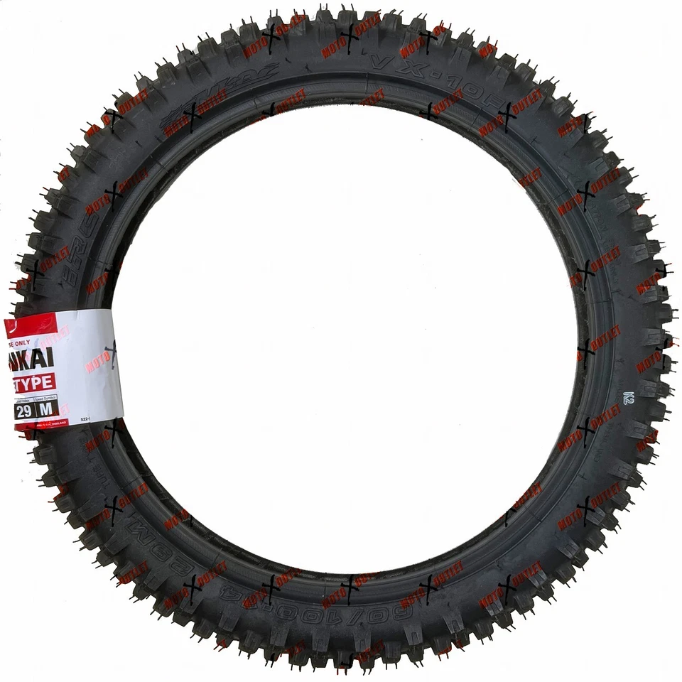 Neumático delantero para moto de cross IRC 60/100-14 VX-10 2,50-14 CRF110 KX65 65SX YZ65 Foto 4 de 4