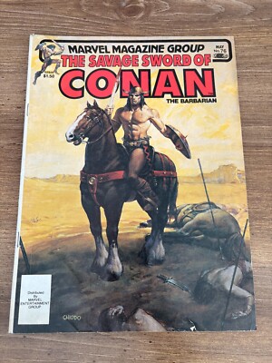 Savage Sword Of Conan # 76 FN Marvel Comic Book Magazine Red Sonja Kull 3 J305