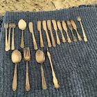Lot of 18 Assorted Vintage Flatware Pcs Butter And Other