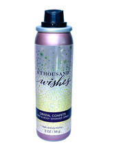 BATH  BODY WORKS A THOUSAND WISHES CRYSTAL CONFETTI HAIR BODY SHIMMER SPRAY NEW