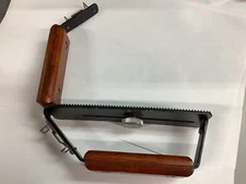 Meduim Format Camera Flash L Bracket Grip Holder Wood Handles