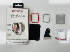 ZAGG Invisible Shield HYBRID Glass Fusion Apple Watch 40mm Series 5/4 QTY 3 R32